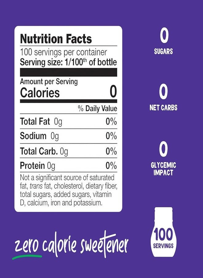 Pyure Organic Vanilla Stevia Liquid Sweetener | Sugar-Free Stevia Drops | Keto Sugar Substitute | Zero Calorie, Zero Carb, Zero Sugar | Liquid Sweetener for Coffee, Tea, Baking | 1.8 fl oz Bottle - Image 3