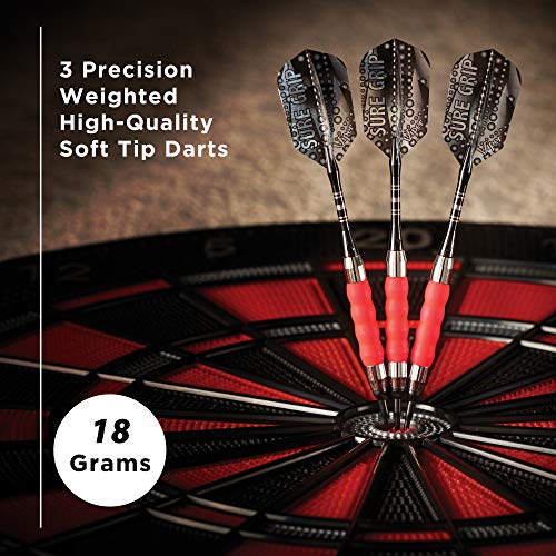 Viper Sure Grip Soft Tip Darts, Pink, 18 Grams - Image 2