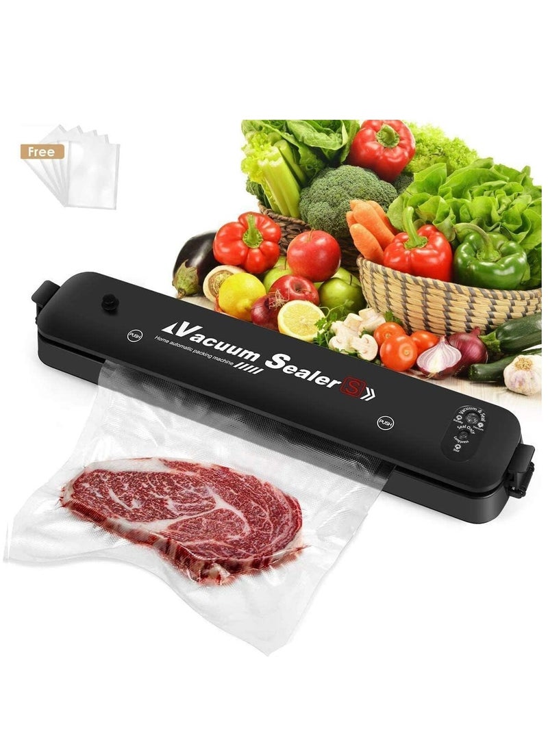 ELTRAZONE Vacuum Sealer Machine 2022 Upgraded Automatic Food Sealer Machine with 20 Sealing Bags Food Vacuum Air Sealing System for Food Preservation Storage Saver Easy to Clean | Safety Certified - Image 1