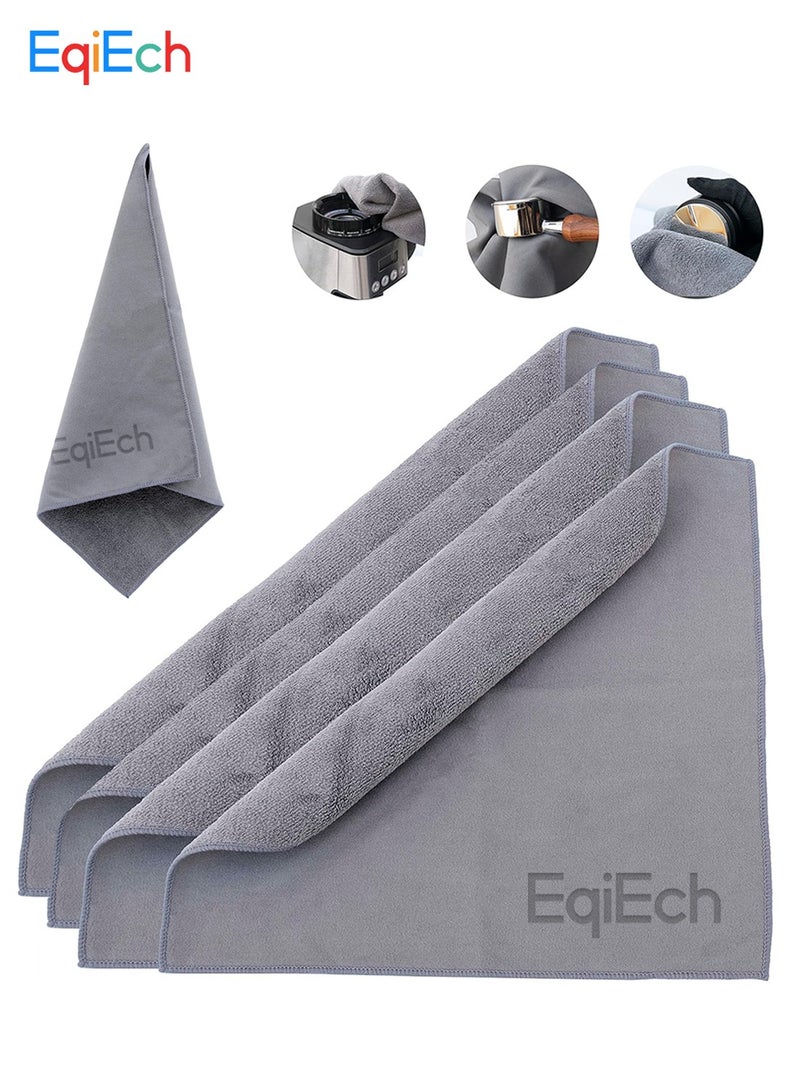 EqiEch 4PCS Microfiber Coffee Towel 30*30cm Cleaning Cloth For Coffee Tools Coffee Makers Coffee Tables - Image 1