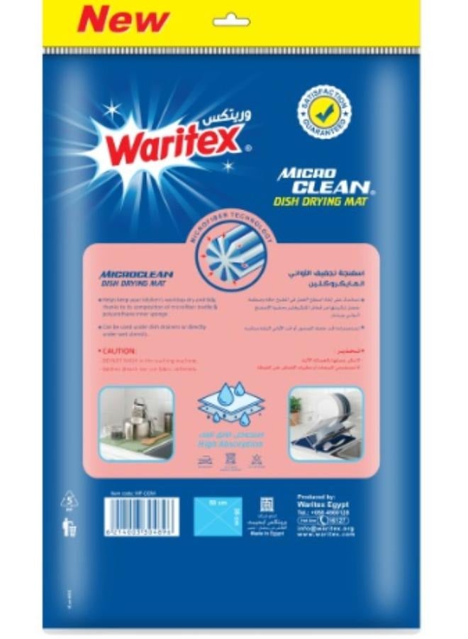 Waritex Micro Clean Dish Drying Mat Orange. - Image 3