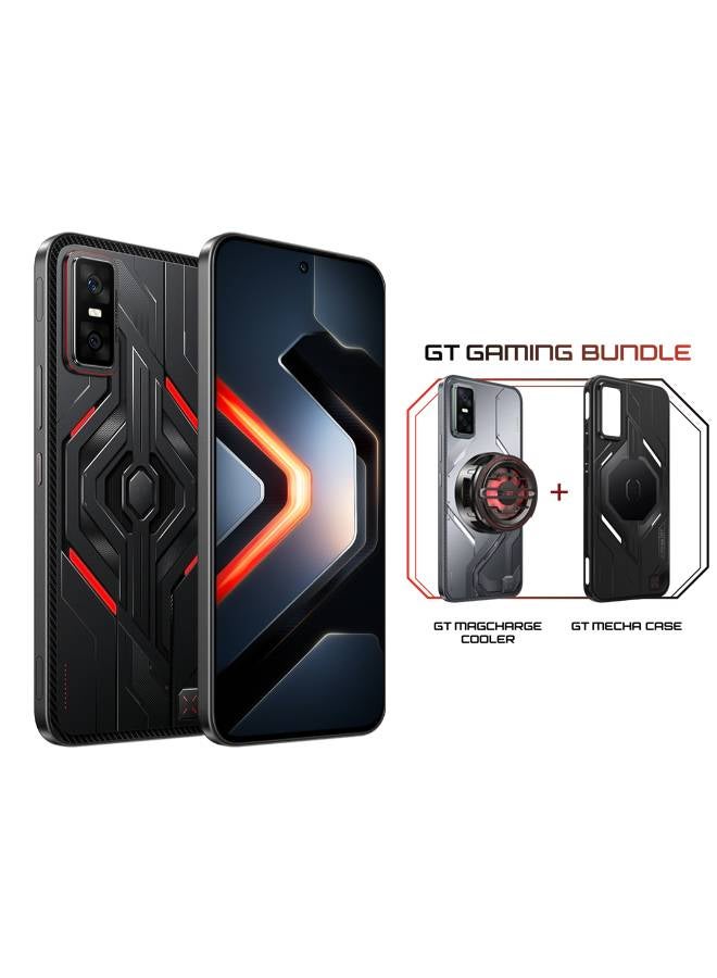 Infinix GT 30 Pro Dual SIM Dark Flare 12+12GB RAM 512GB 5G With a free GT Magcharge Cooler+GT MECHA CASE- Middle East Version - Image 1