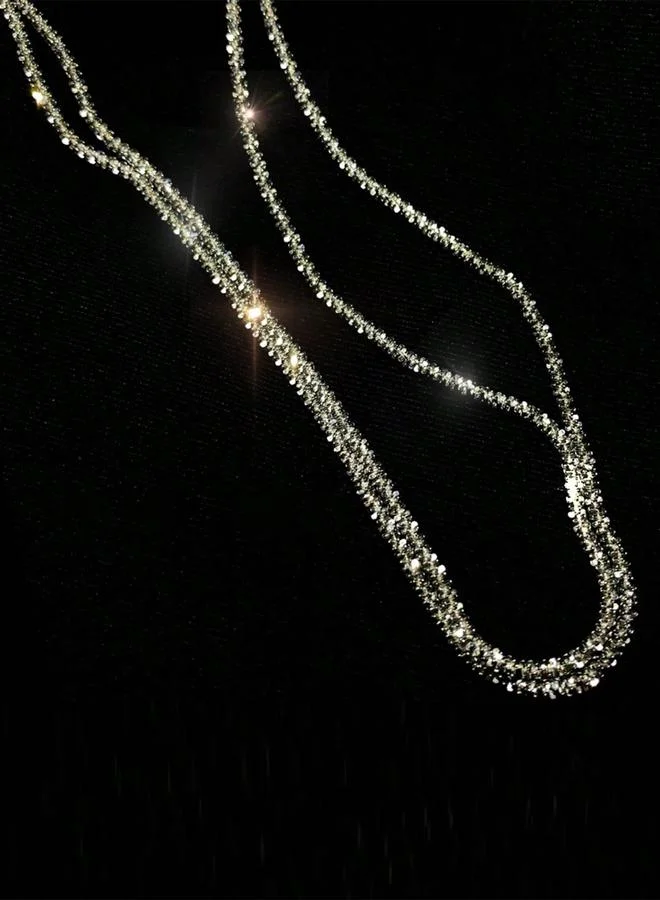 Take Two Silver Layered Chain Necklace
