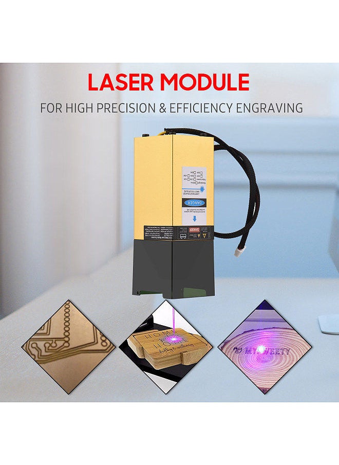 Generic Laser Module Fixed Focal Length Laser Engraving Head High Speed Laser Engraver,450nm 50W  - Image 4
