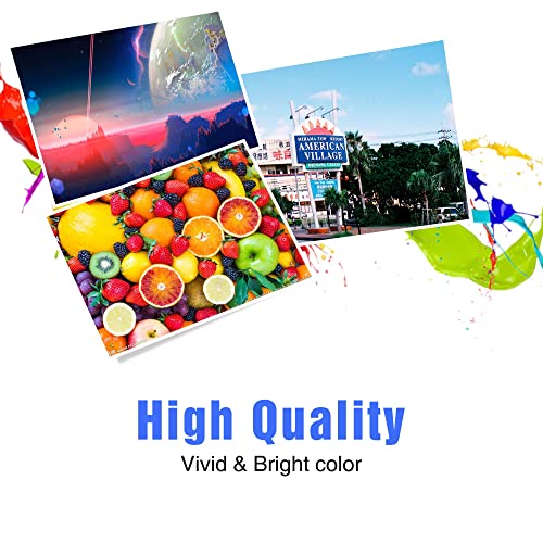 JETSIR 4 Color Ink Refill kit for HP 950 951 932 933 60 61 952 902 901 62 63 21 22 920 940 934 564 711 970 971 94 95 96 Ink Cartridge (2 Black 1 Cyan 1 Magenta 1 Yellow) 100ML x5 Bottle with Syringe - Image 4