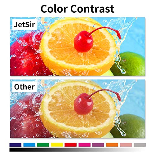 JETSIR 4 Color Ink Refill kit for HP 950 951 932 933 60 61 952 902 901 62 63 21 22 920 940 934 564 711 970 971 94 95 96 Ink Cartridge (2 Black 1 Cyan 1 Magenta 1 Yellow) 100ML x5 Bottle with Syringe - Image 3