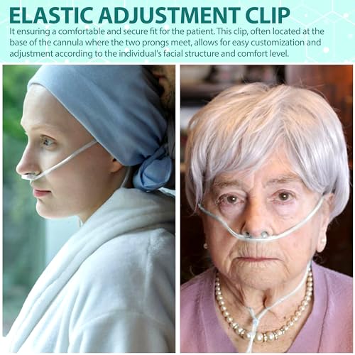 Gadget Beyond 10 Pack High-Flow Ultra Soft Nasal Oxygen Cannula, Green Crush Resistant Tubing with Standard Connection 6.6 Feet - Image 5