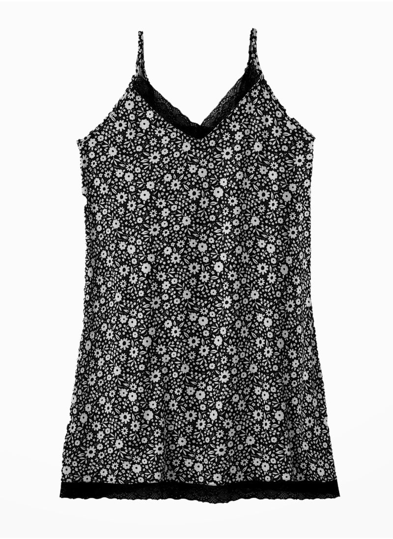 Lacy Dreams BEAUTIFUL KNIT CHEMISE  - Image 1