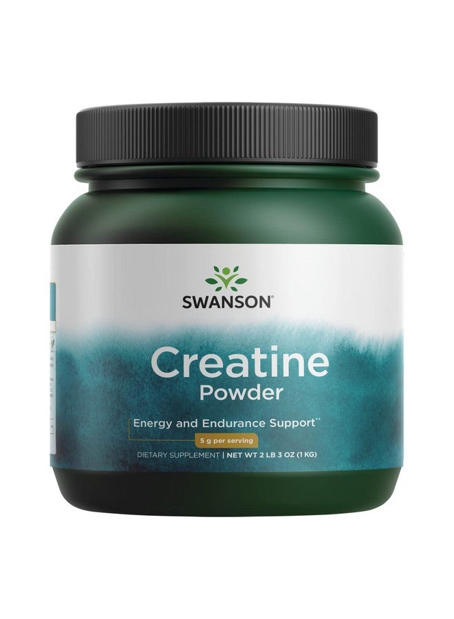SWANSON مسحوق كرياتين سوانسون 2 رطل 3 أونصة (1 كجم) - Image 1