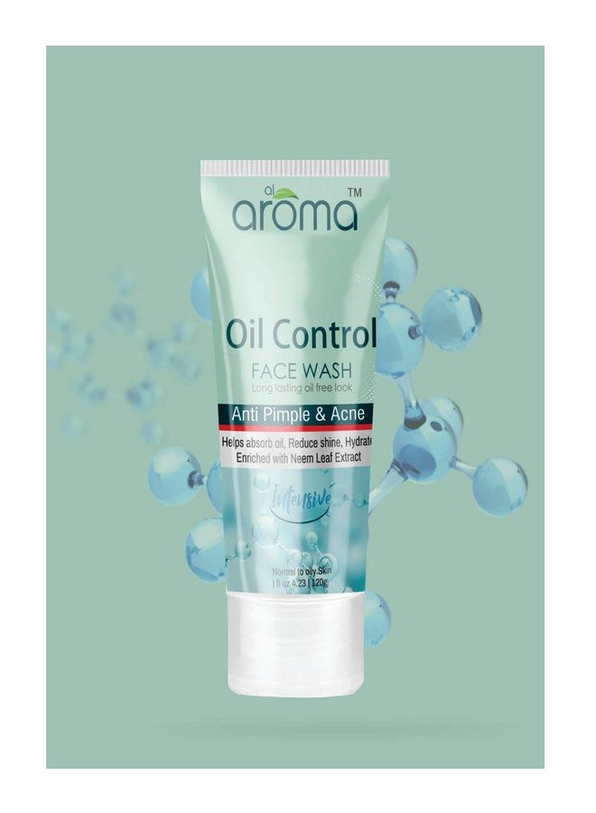 ALAROMALEAFS غسول الوجه للتحكم في الزيوت من ألاروما ليفز، لإطلالة خالية من الزيوت تدوم طويلاً، مضاد للبثور وحب الشباب، غني بمستخلصات النيم، مناسب لجميع أنواع البشرة. - Image 1