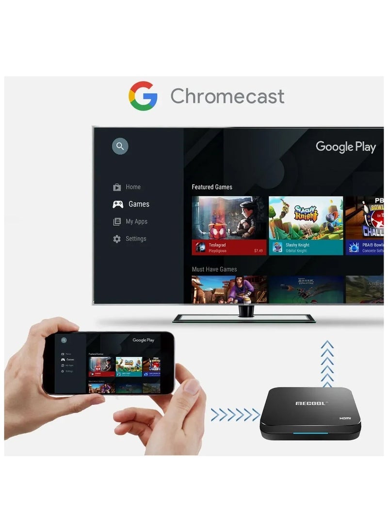 MECOOL - Mecool KM9 Pro Classic Google Certified Amlogic S905X2 Android 10.0 2G 16G 4K HDR Cast Voice Control Android TV Box Prefix - Image 1