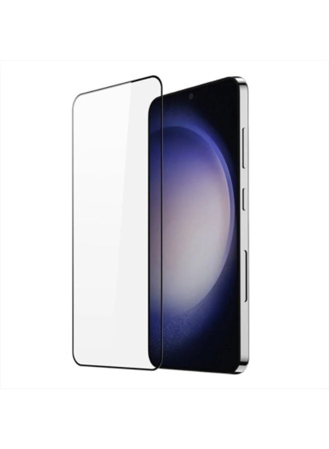 بروستايل واقي شاشة سامسونج جالكسي S24 - زجاج مقوى 9H، تغطية كاملة، مضاد لبصمات الأصابع، ومقاوم للخدش - Image 1