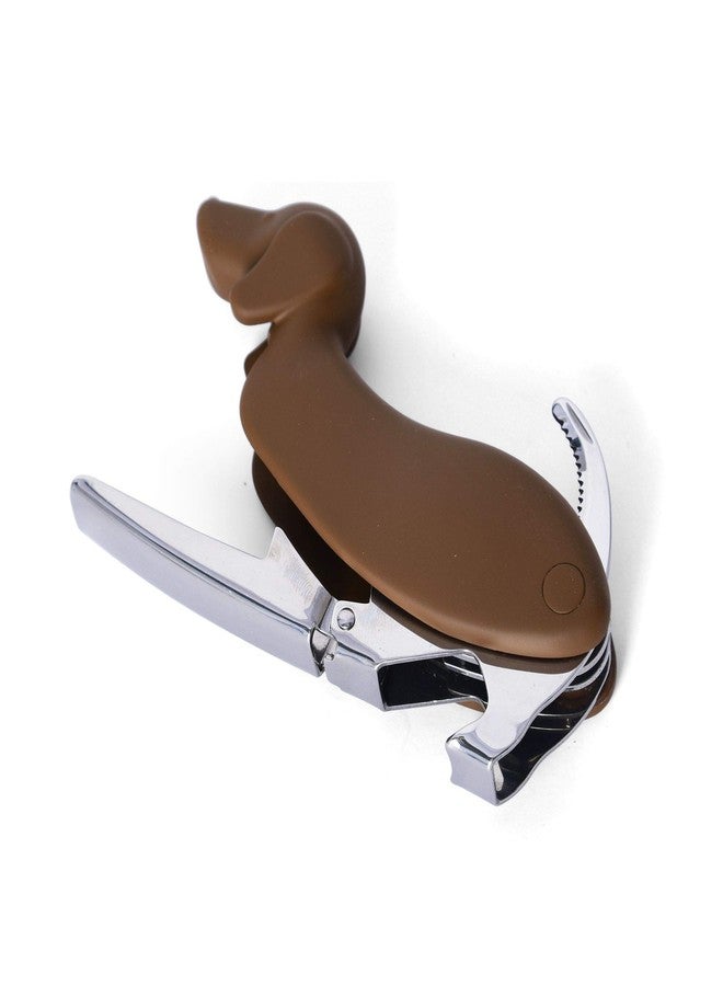 فريد آند فريندز مفتاح فلين أصلي من فريد وينر على شكل كلب داشهوند، بني اللون - Image 2