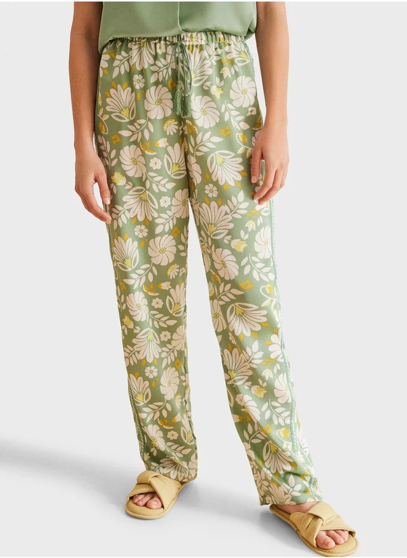 women'secret Floral Print Pyjamas