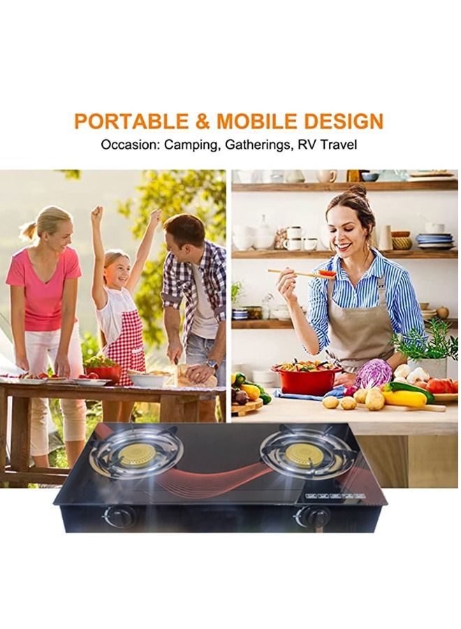 Double Burner Gas Stove  - Image 2
