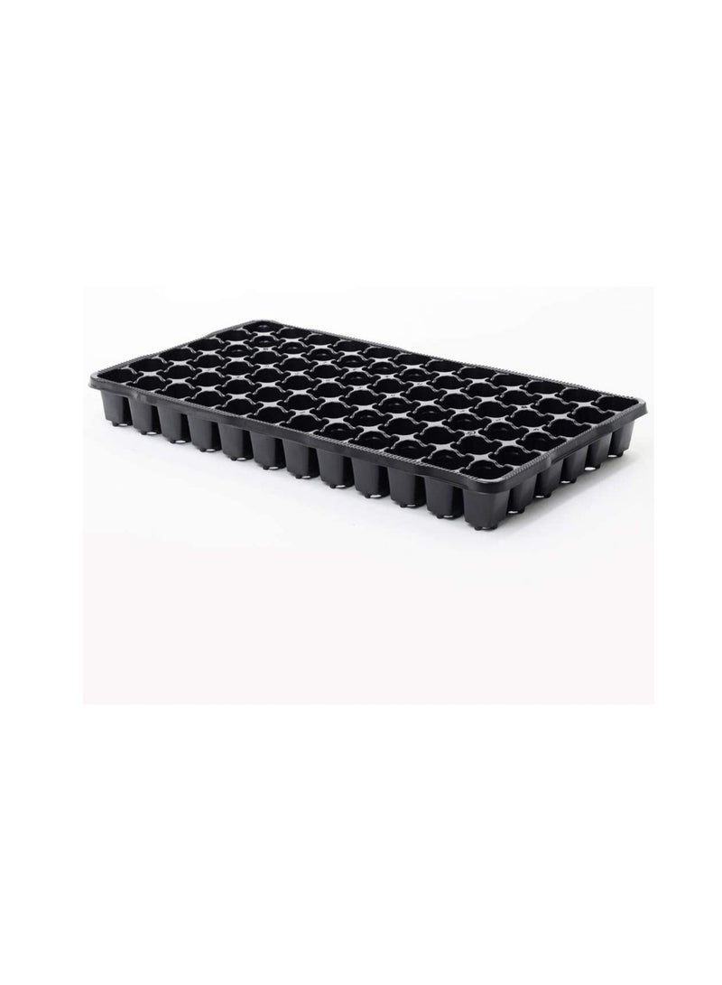 Generic Set of 3 Seedling trays having 72 holes | L 50cm X W 28cm X H 5.4cm  - Image 2
