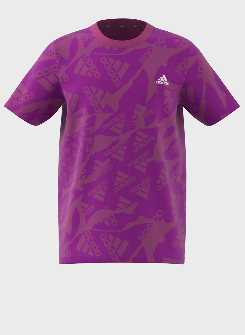 adidas تيشيرت كاملوج للأطفال