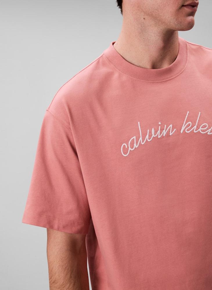 كالفن كلاين جينز تيشيرت قصير الأكمام - Image 4