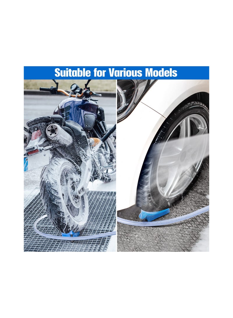 SYOSI SYOSI 4 Pcs Car Hose Guide, Tire Hose Roller for Car Washing, Prevent Pressure Washer Hose Stuck Under The Tires, Avoid Snagging  - Image 5