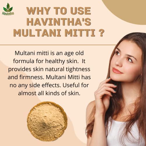 GLOEID Orange Powder  Multani Powder 100 gm each 200 gm for Face Pack - Image 5