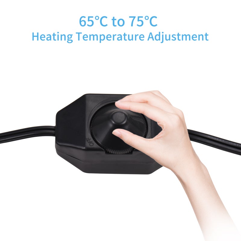Resin Heating Mat 29x26cm: Fast Curing Mat - Adjustable Temperature 65℃-75℃, Sealed Surface For Resin Supplies, Diy Handcrafts, Small Business & Multi-Scene Use - Image 5