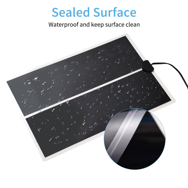 Resin Heating Mat 29x26cm: Fast Curing Mat - Adjustable Temperature 65℃-75℃, Sealed Surface For Resin Supplies, Diy Handcrafts, Small Business & Multi-Scene Use - Image 4