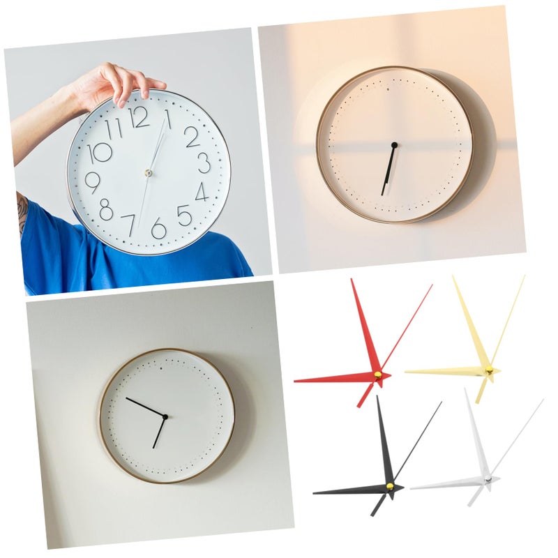 4 Sets DIY Clock Hands Replacement Kit Durable Metal Clock Hands Easy to Install for Craft Projects - Image 5