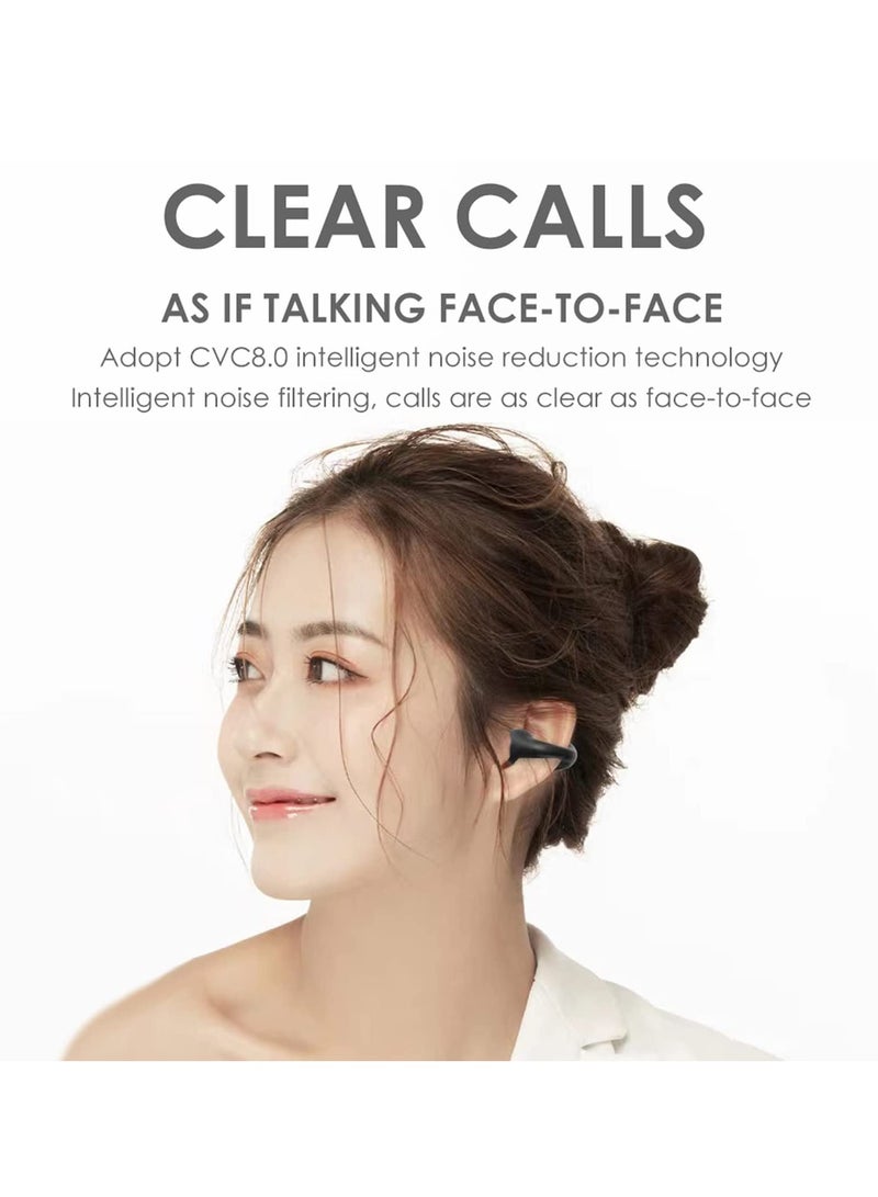 Wireless Bluetooth Open Ear Headphones with Long Battery Life, Charging Case and Earhooks for Sports, Running, Gaming and Calls - Image 5
