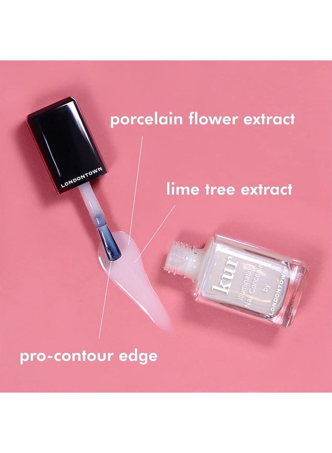 LONDONTOWN Illuminating Nail Concealer, Vegan, Cruelty Free, Gluten Free, Paraben Free, 0.4 fl oz/12 ml - Image 2