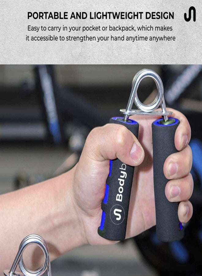 Bodyband Hand Grip Strengthener with Foam Handle, Hand Gripper for Men & Women for Gym Workout Hand Exercise Equipment to Use in Home for Forearm Exercise, Finger Exercise Power Gripper - Pack of 2 - Image 5
