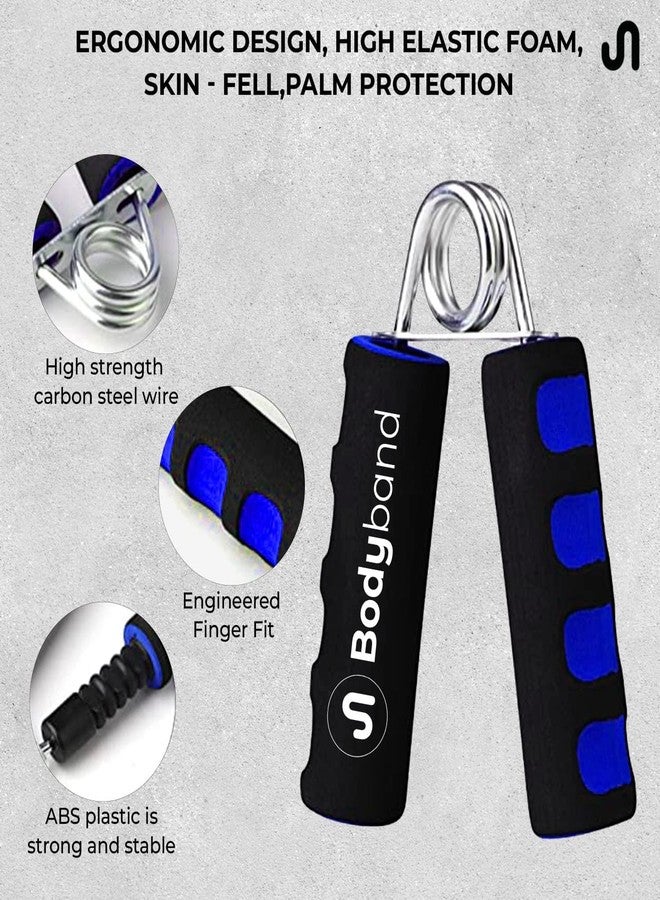 Bodyband Hand Grip Strengthener with Foam Handle, Hand Gripper for Men & Women for Gym Workout Hand Exercise Equipment to Use in Home for Forearm Exercise, Finger Exercise Power Gripper - Pack of 2 - Image 2