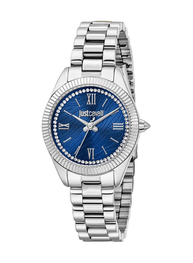 Just Cavalli جست كافالي ليدي أماليبل JC1L388M0055 - ساعة كوارتز أنثوية من الفولاذ المقاوم للصدأ 3 عقارب - Image 1