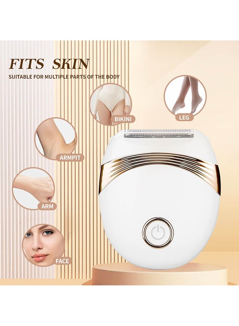 GoodTool Rechargeable Lady Shaver Portable Electric Hair Remover Facial Hair Removal Wet And Dry Electric Razor Trimmer Easy Quick Shaver Head for Arms Legs Face Underarm - Image 4