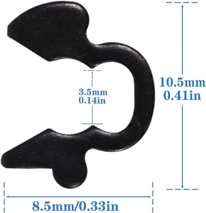 BEONEO 4L60E 4L80E Shift Cable Clip Set for Chevy Silverado, Tahoe, Impala, GMC Sierra - 10PCS - Image 3