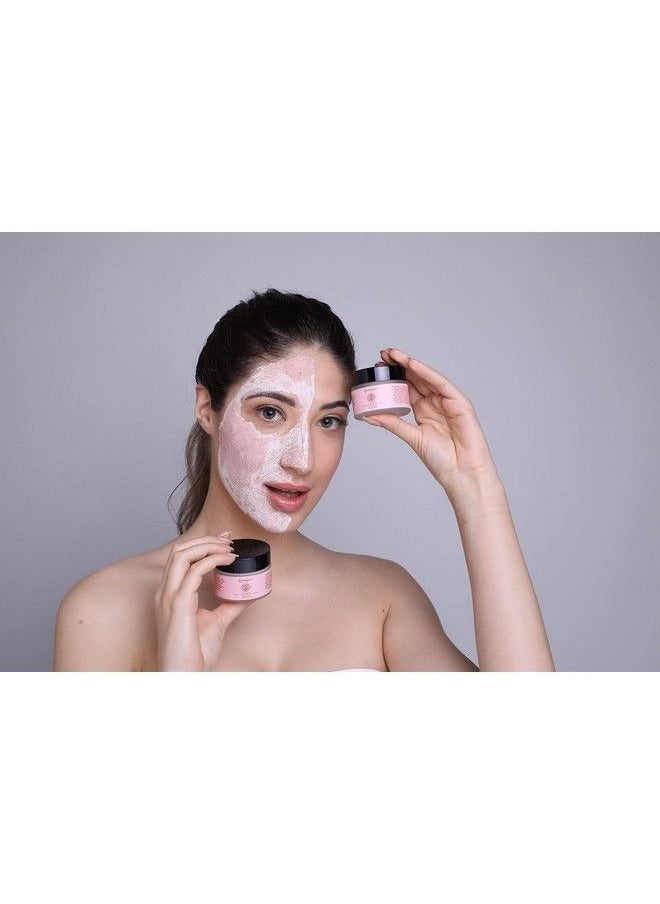 Indulgeo ESSENTIALS Poreless Pore Minimizing Detan Face Pack With Australian Kaolin Zeolite & Bentonite Clay Tan Removing Glowing Deep Clensing Indian Healing Clay; For Acne Blackheads Oily Skin 30Gm  - Image 5