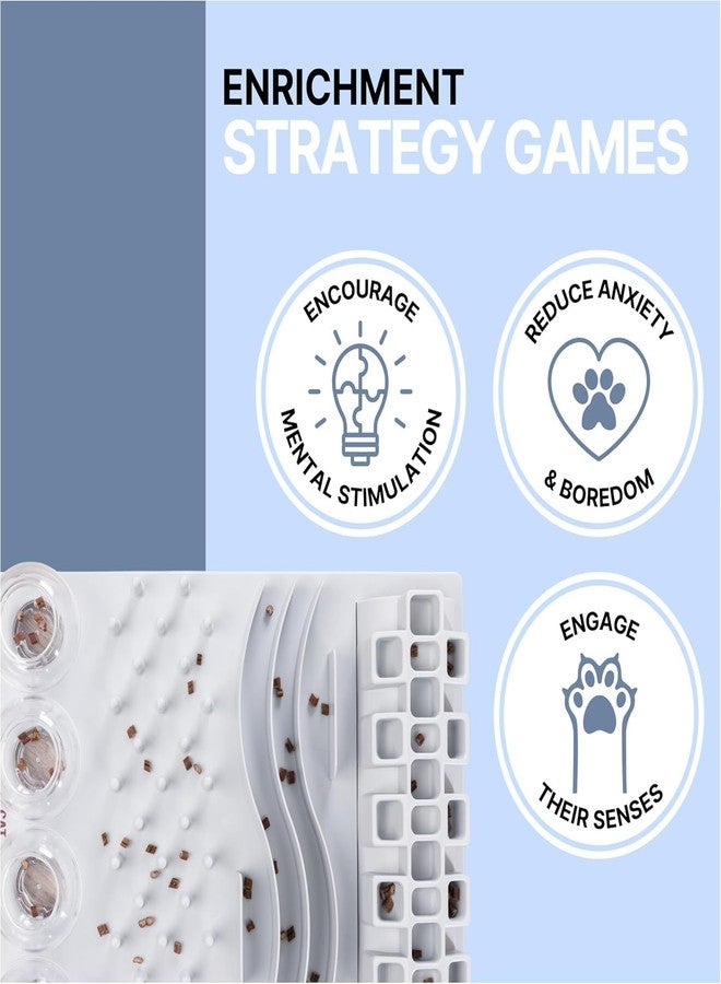 تريكسي لعبة تريكسي الاستراتيجية الممتعة للقطط، لعبة ألغاز، موزع مكافآت، لعب تفاعلي، تحفيز ذهني - Image 5