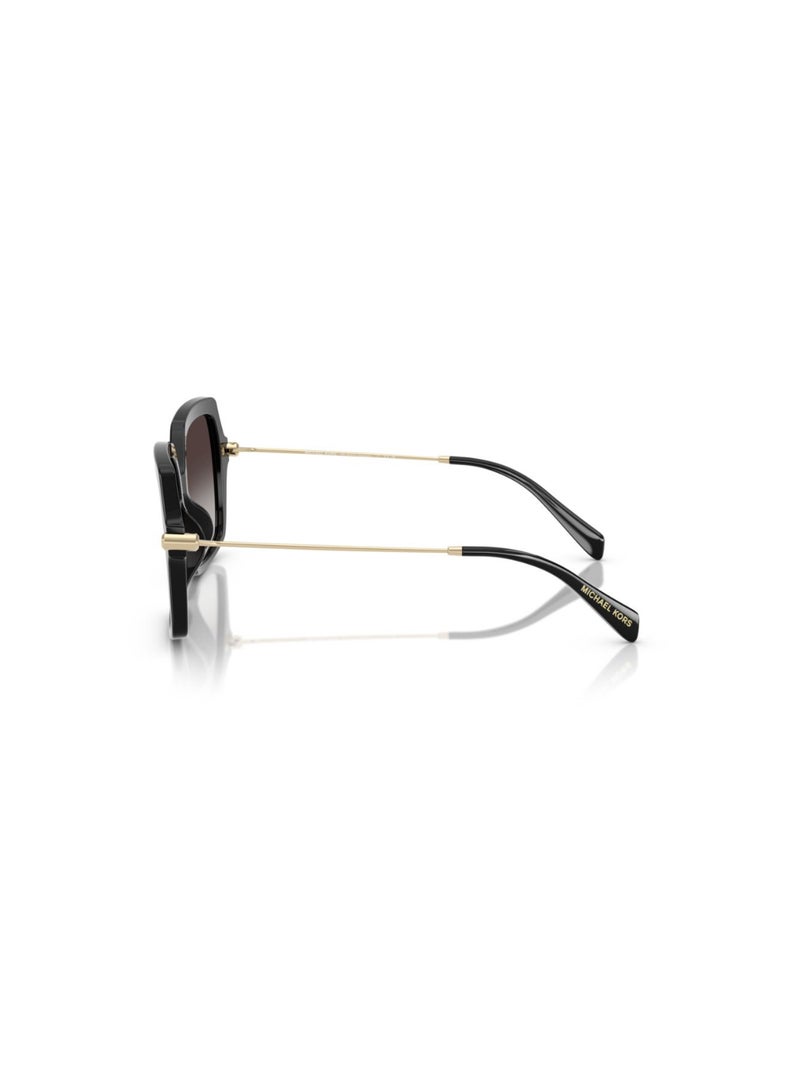 Michael Kors مايكل كورس نظارات شمسية نسائية مربعة - Mk 2247U - حجم العدسة: 55Mm - أسود - Image 5