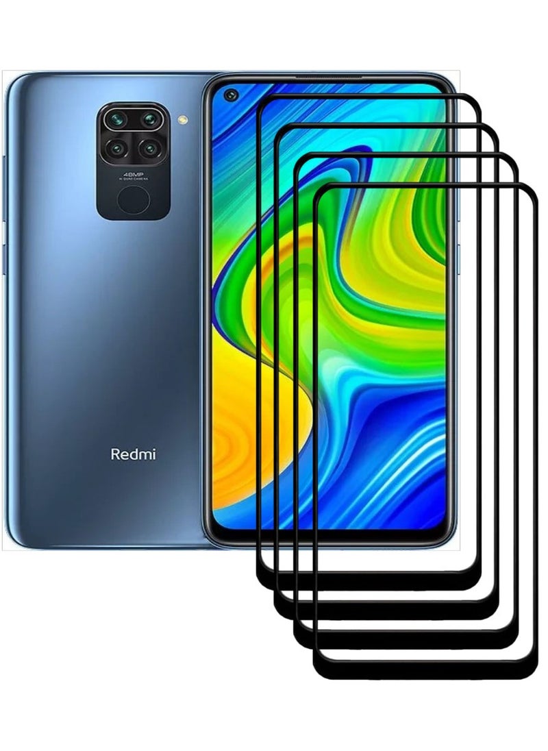 ACLIX 4 Pieces Antistatic ESD Dustproof Premium Quality High Definition Tempered Glass Screen Protector Designed For Xiaomi Redmi Note 9 - Image 1