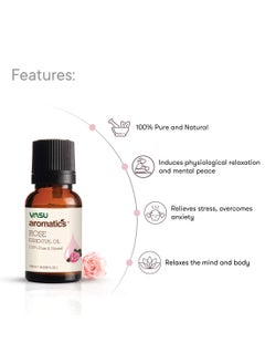 Vasu Vasu Aromatics Rose Essential Oil – 10 ml  - Image 4