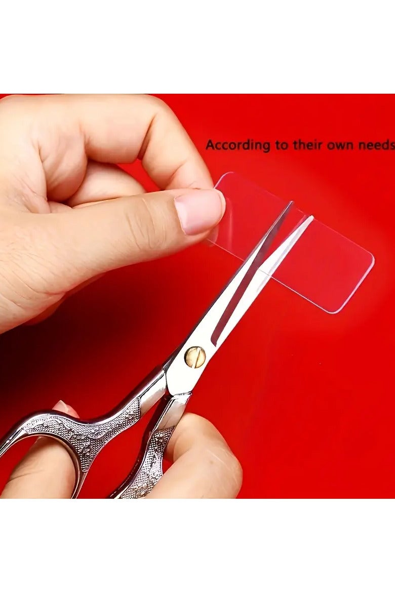 60 pieces of transparent multi-purpose adhesive tape for hijab and scarf, an alternative to pins - Image 5