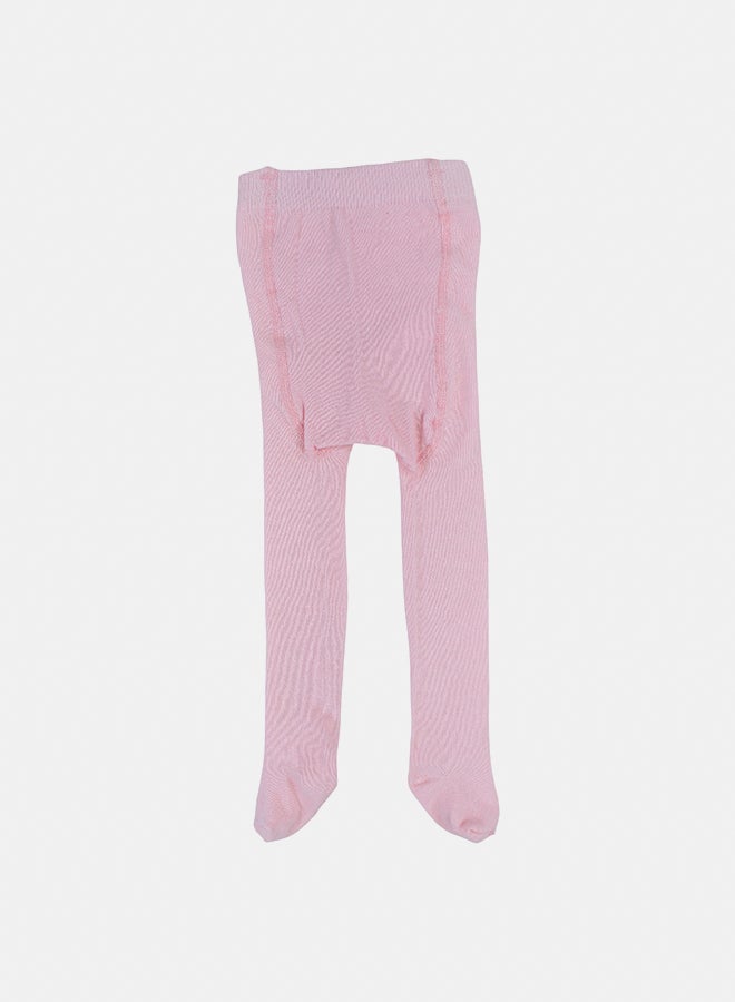 Pompelo Girls Plain Cotton Tights - Image 2
