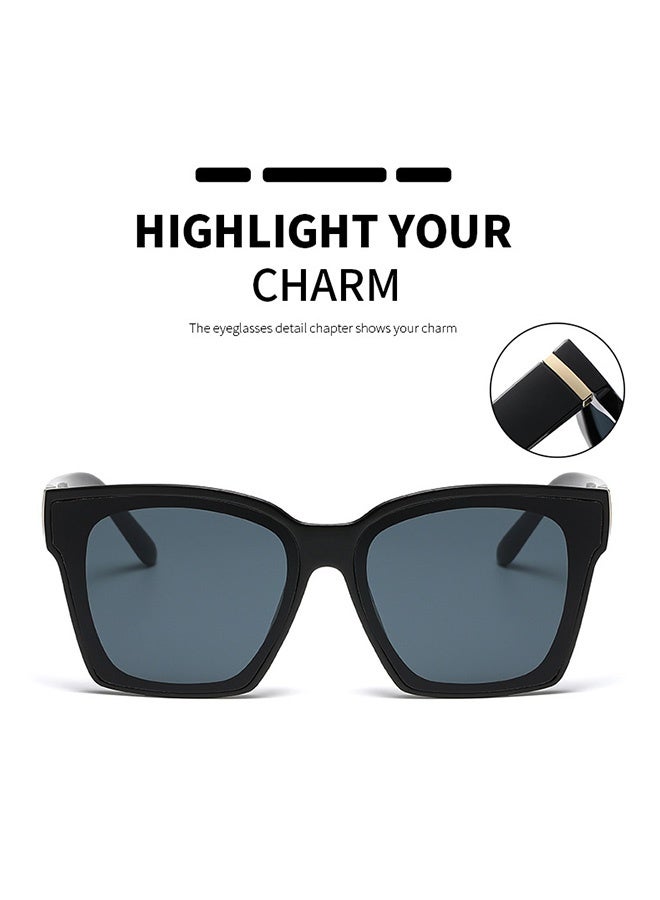 AZorb Square Sunglasses Women Men Fashion Shades Ladies Men's Sun Glassess Oversize Eye Glasses Classic Sunglass for UV400 Protection - Image 5