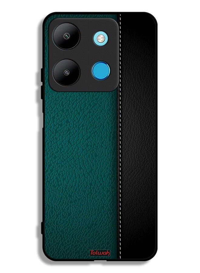 Tolwak Infinix Smart 7 Protective Case Cover Leather Pattern - Image 1