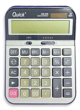 Desktop calculator, D-2012M, for solving mathematical operations, dual power, with a large LCD screen for offices, accountants, and personal use at home or school. - pzsku/ZDA90F817CCDA52D3083EZ/45/_/1723463117/83d1d6d8-2fdb-4d05-b3dd-bec3e49a156d
