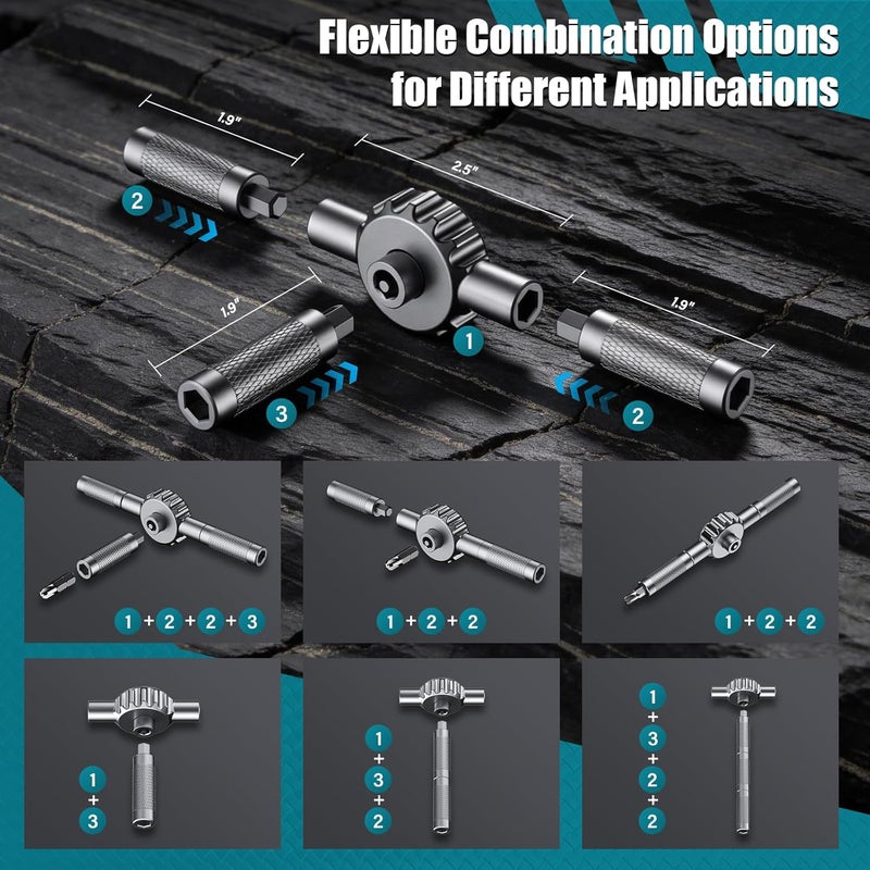 Koeutoze 66-in-1 Ratchet Screwdriver Set - Image 3