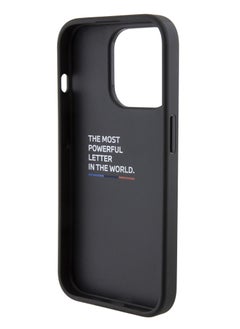 BMW M Gripstand PU Smooth Leather Case with Perforated Pattern for iPhone 15 Promax  - Image 4