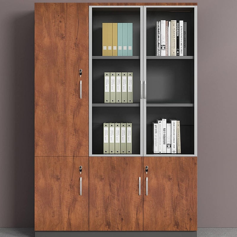 Decoroom ورق جدران بتصميم خشبي بني 17.71" × 787" ورق لاصق قابل للإزالة سهل التطبيق للأثاث القديم وخزائن المطبخ - Image 5