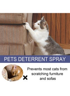 YEGBONG Pets Deterrent Spray，Cat Scratch Deterrent Spray,Stop Cats Scratching Furniture,Stop Spray for Cats and Dogs(50ML)  - Image 5