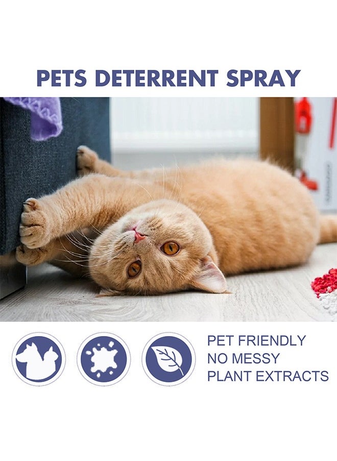 YEGBONG - Pets Deterrent Spray，Cat Scratch Deterrent Spray,Stop Cats Scratching Furniture,Stop Spray for Cats and Dogs(50ML) - Image 1