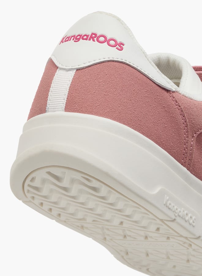 kangaROOS Women's Logo Detail Sports Shoes With Hook And Loop Closure - Image 5
